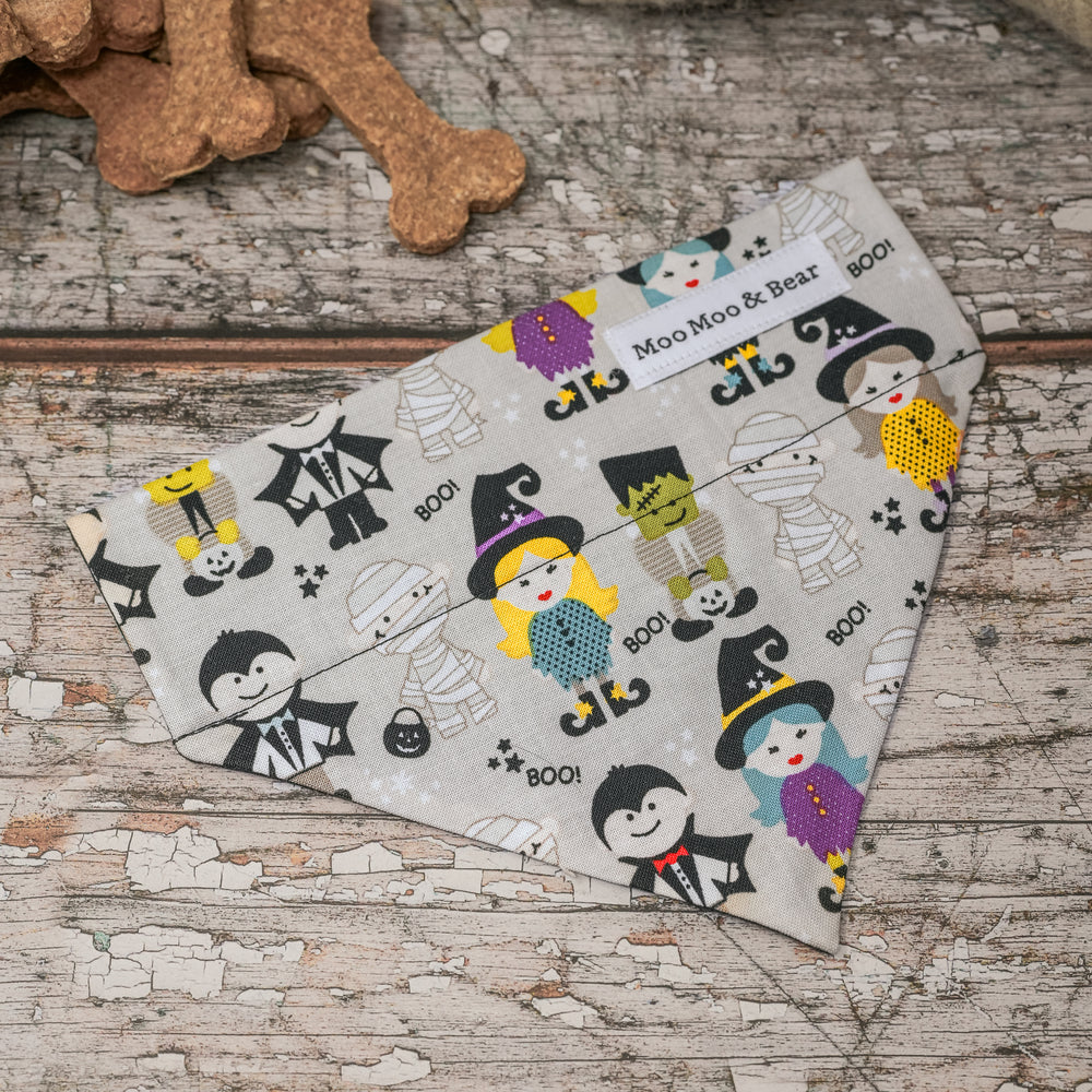 HALLOWEEN FRANKENSTEIN DOG BANDANA