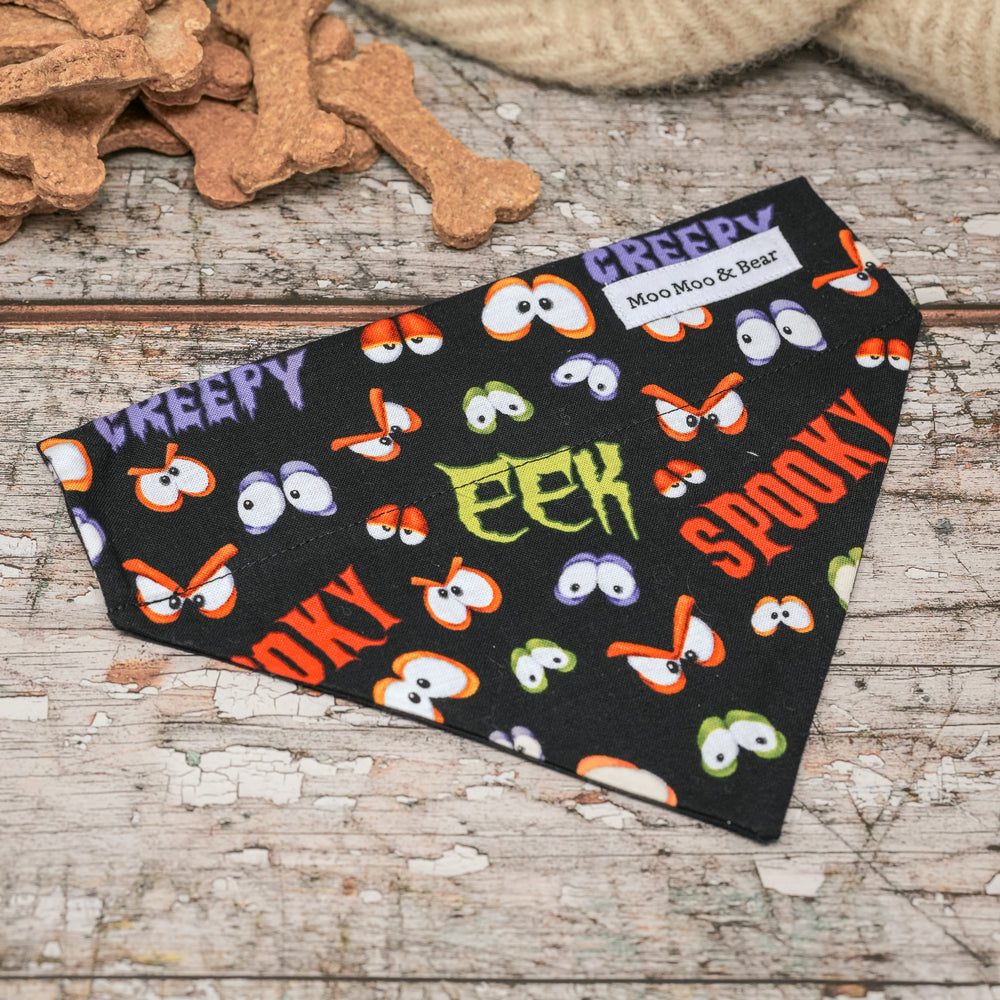 HALLOWEEN SPOOKY DOG BANDANA