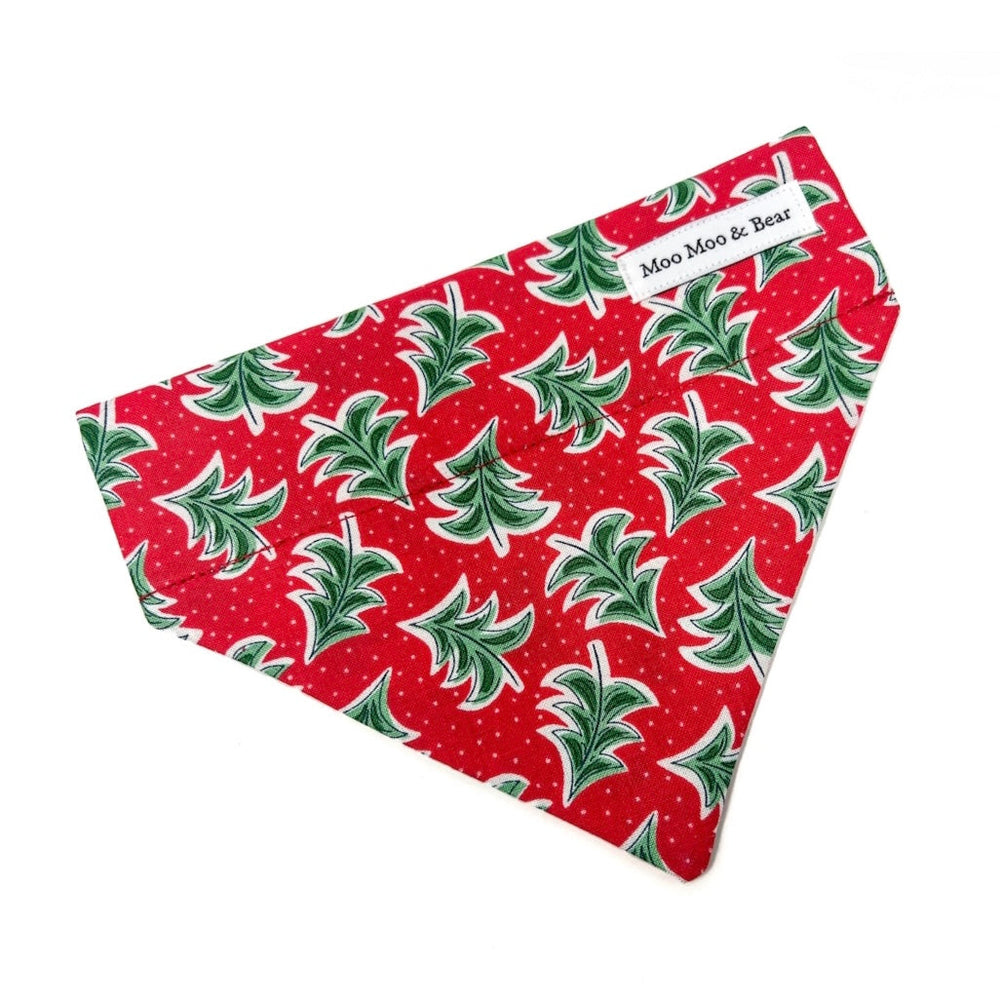Christmas Liberty dog bandana | Handmade by Moo Moo & Bear