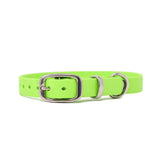 THE MEADOW COLLECTION GENUINE BIOTHANE® DOG COLLAR -1ST EDITION - LIME GREEN