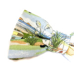'VINTAGE CAMPING' DOG BOW TIE