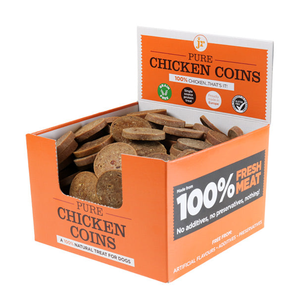 JR PET PRODUCTS PURE CHICKEN COINS