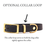 THE MOORLAND COLLECTION GENUINE BIOTHANE® DOG COLLAR -1ST EDITION - MULBERRY