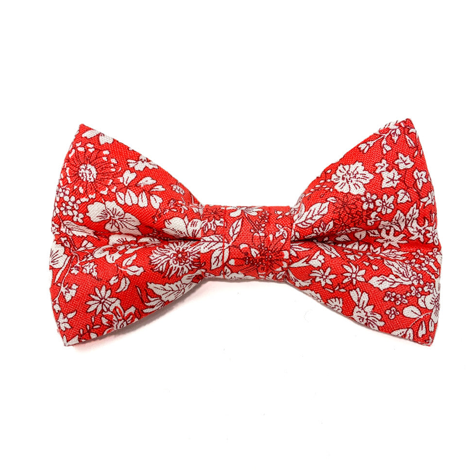 LIBERTY AMELIE FLORAL DOG BOW TIE
