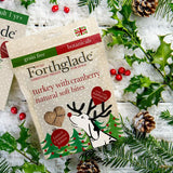 forthglade Christmas soft bites with turkey and cranberry