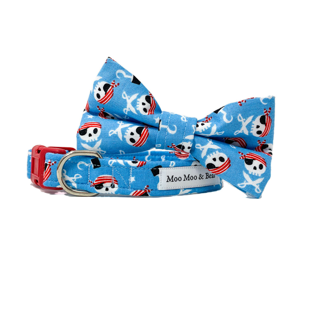 LAST CHANCE 'CAPTAIN JACK' DOG COLLAR IN BLUE