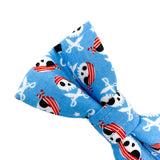 'CAPTAIN JACK' DOG BOW TIE IN BLUE