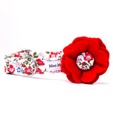 LIBERTY OF LONDON DOG COLLAR AND OPTIONAL LEAD IN FELICITE