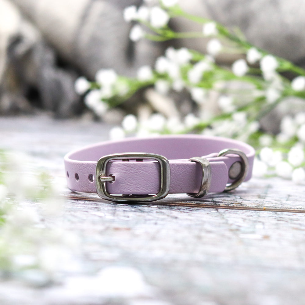THE LIMITED COLLECTION GENUINE BIOTHANE® DOG COLLAR -1ST EDITION - LILAC