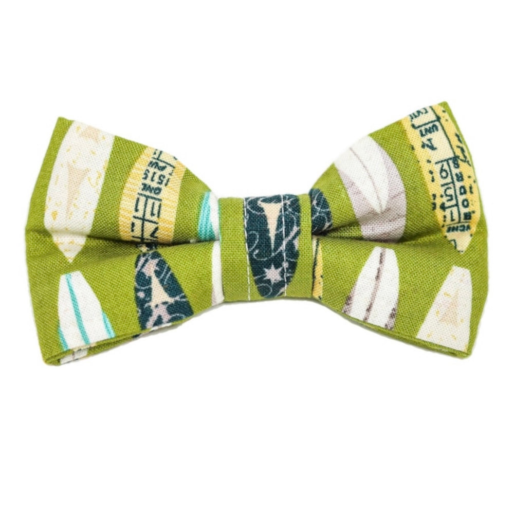 'SURFS UP' DOG BOW TIE