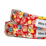 'SUMMER MEADOW' DOG COLLAR AND OPTIONAL LEAD