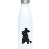 Schnauzer lovers water bottle gift