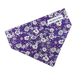 Arley Blossom Liberty dog bandana in purple