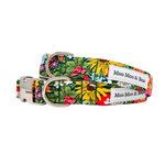 MALVERN MEADOW LIBERTY FLORAL DOG COLLAR AND OPTIONAL LEAD